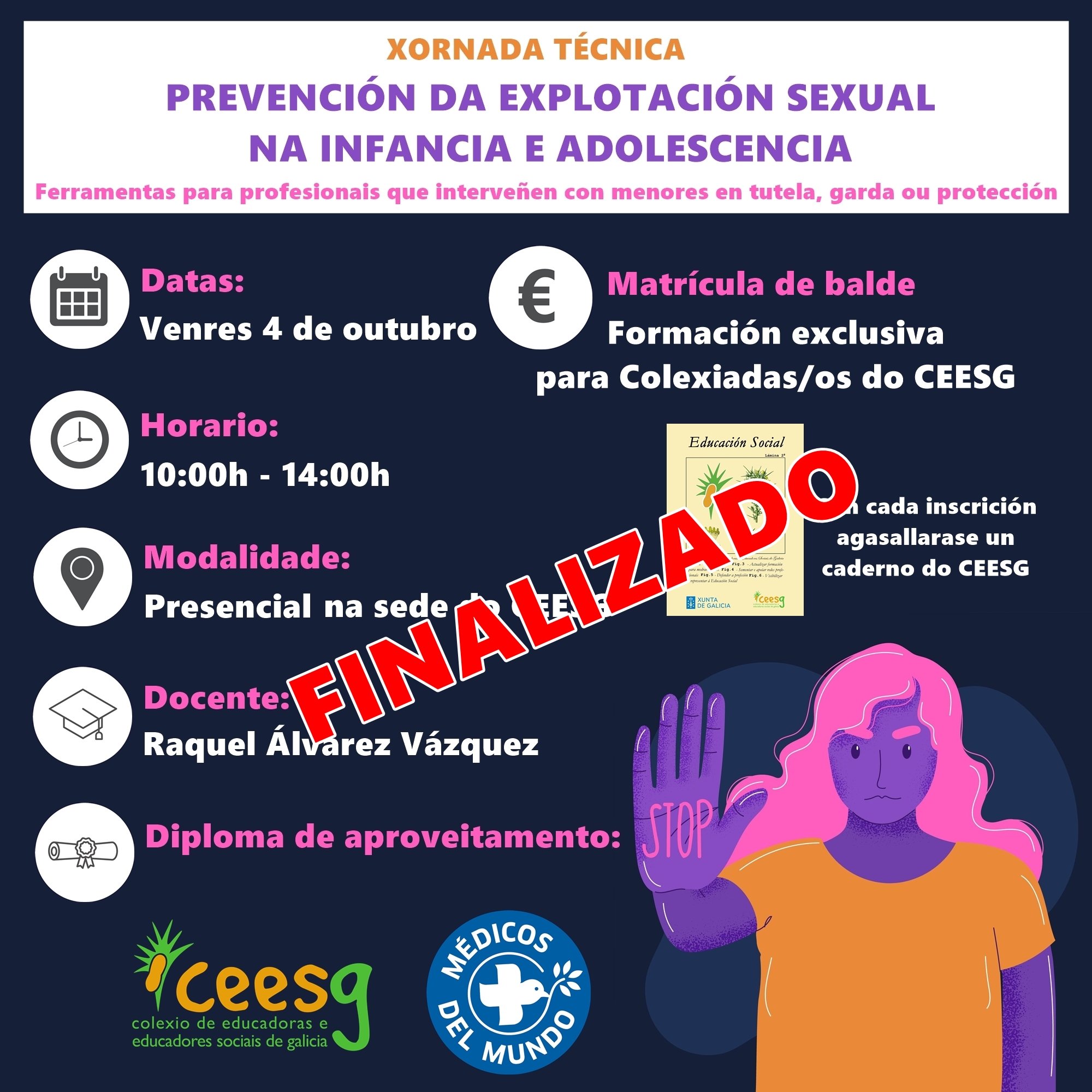 Prevención da explotación sexual na infancia e adolescencia