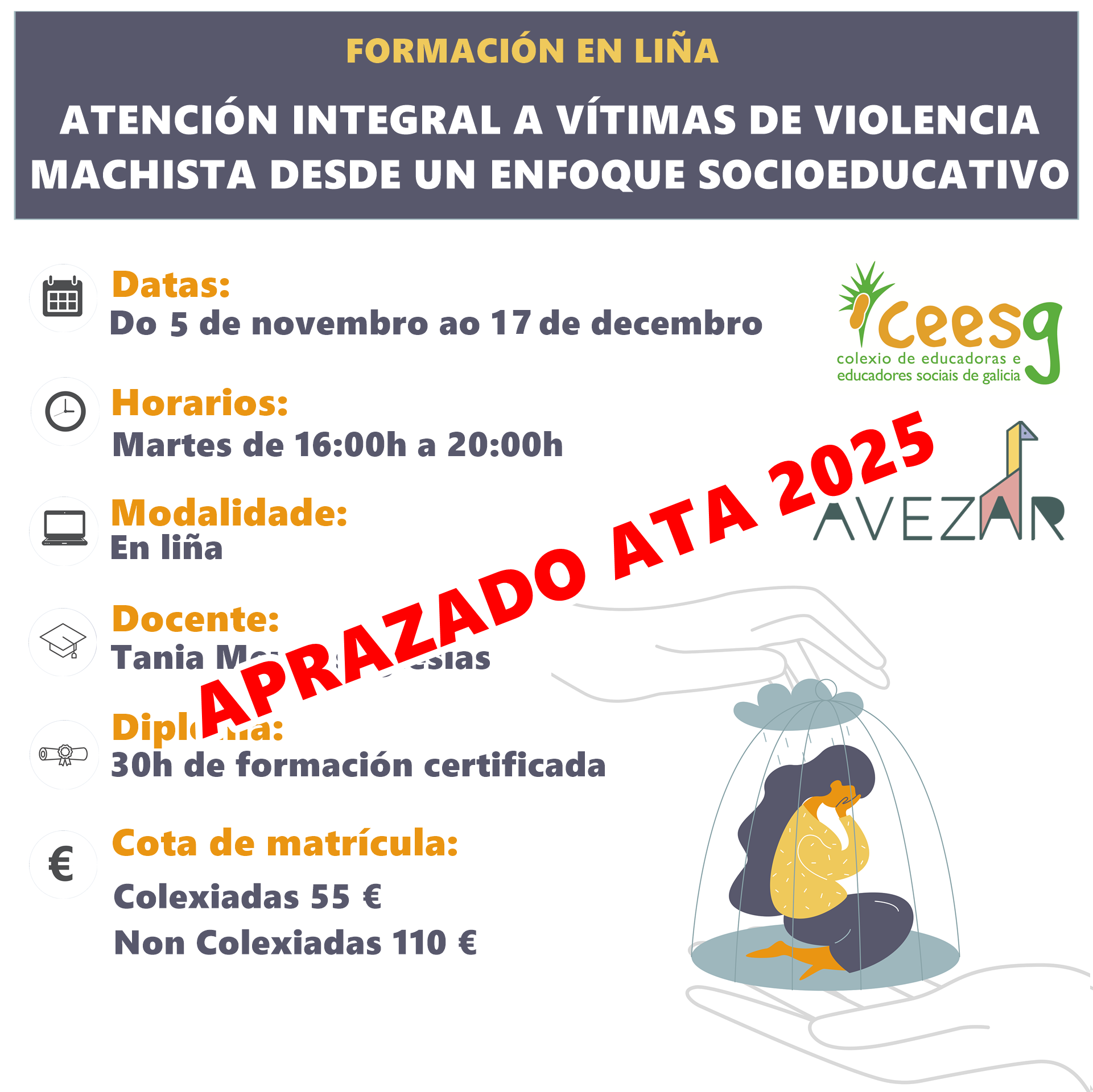 Atención integral a vítimas de violencia machista desde un enfoque socioeducativo