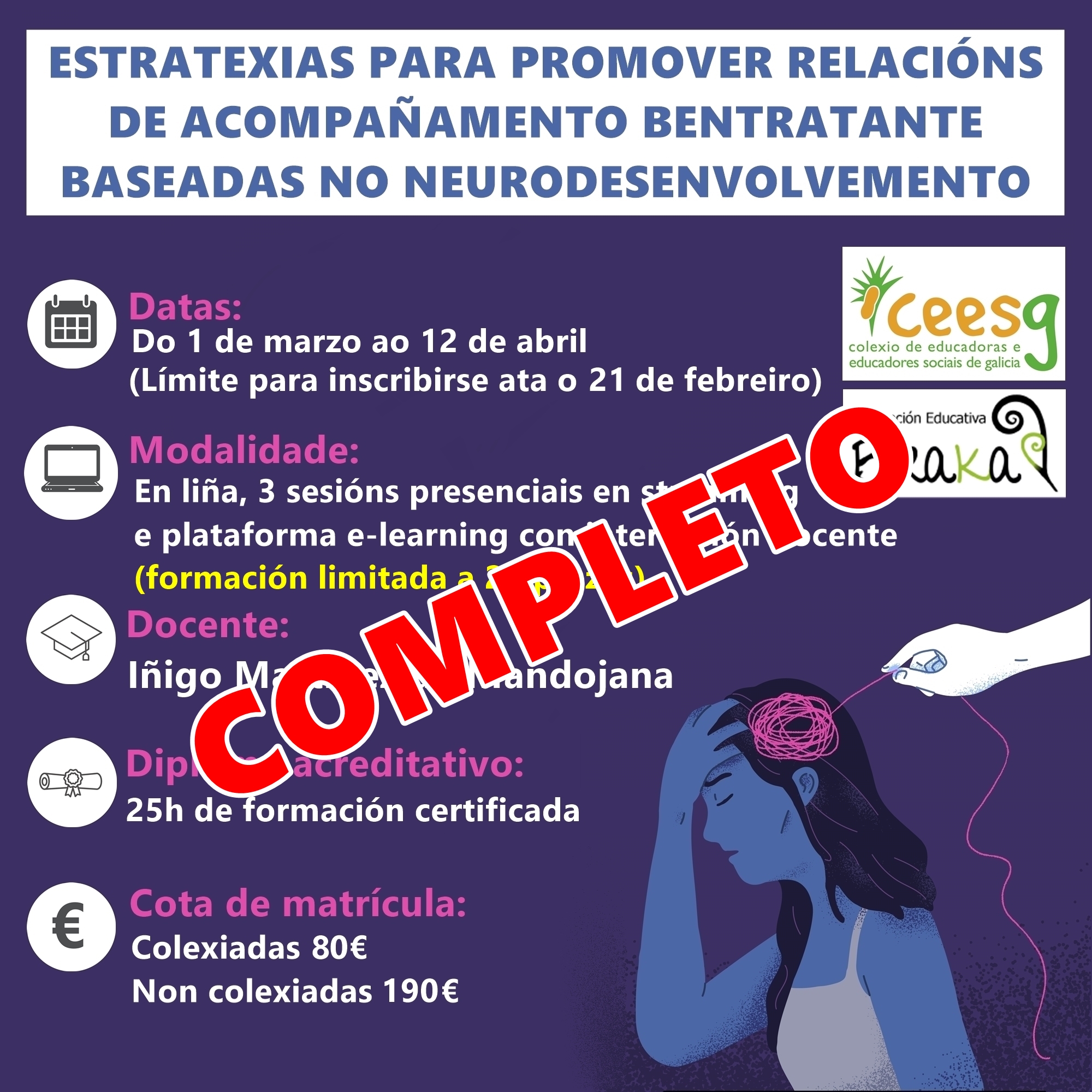 Estratexias para promover relacións de acompañamento bentratante baseadas no neurodesenvolvemento