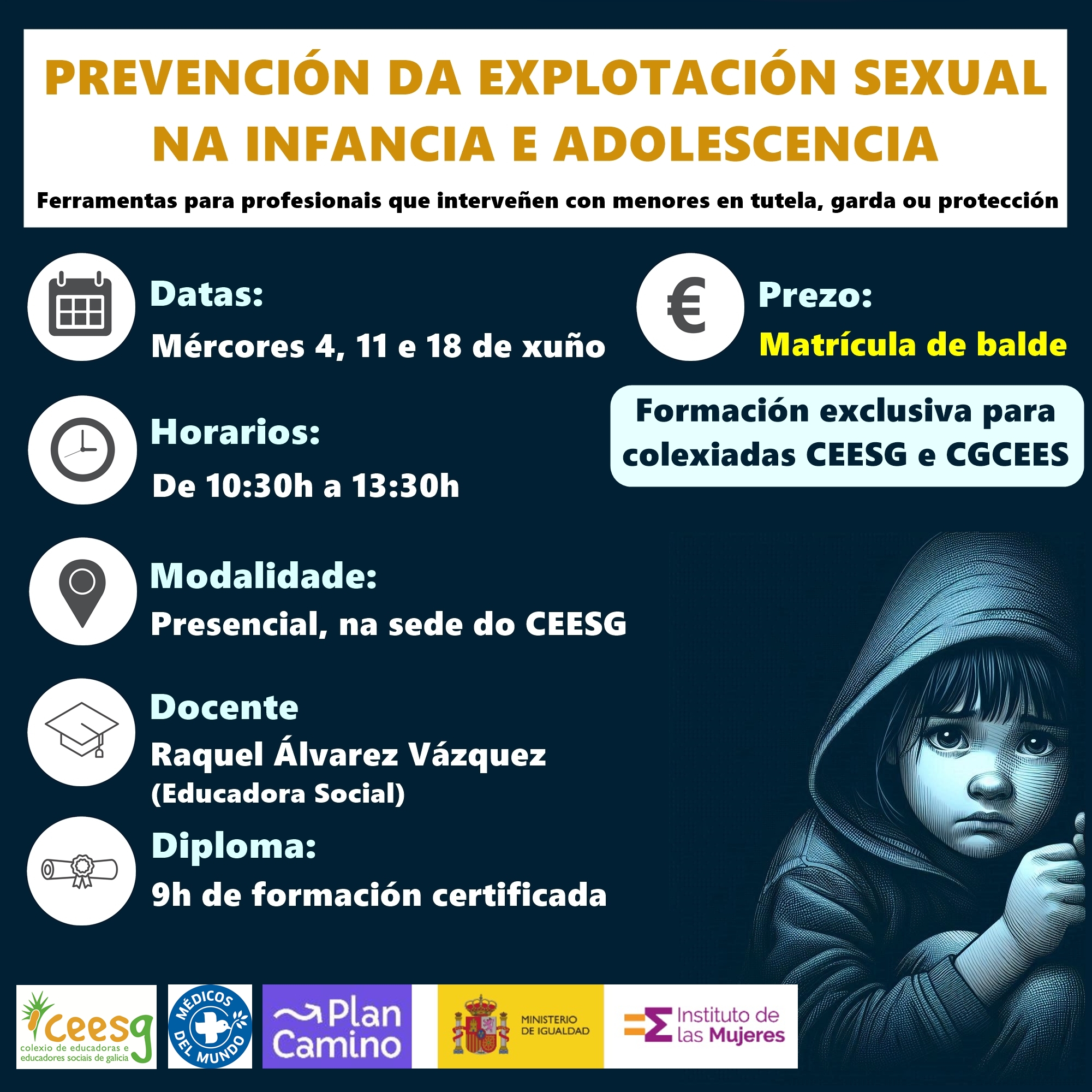 Prevención da explotación sexual na infancia e adolescencia