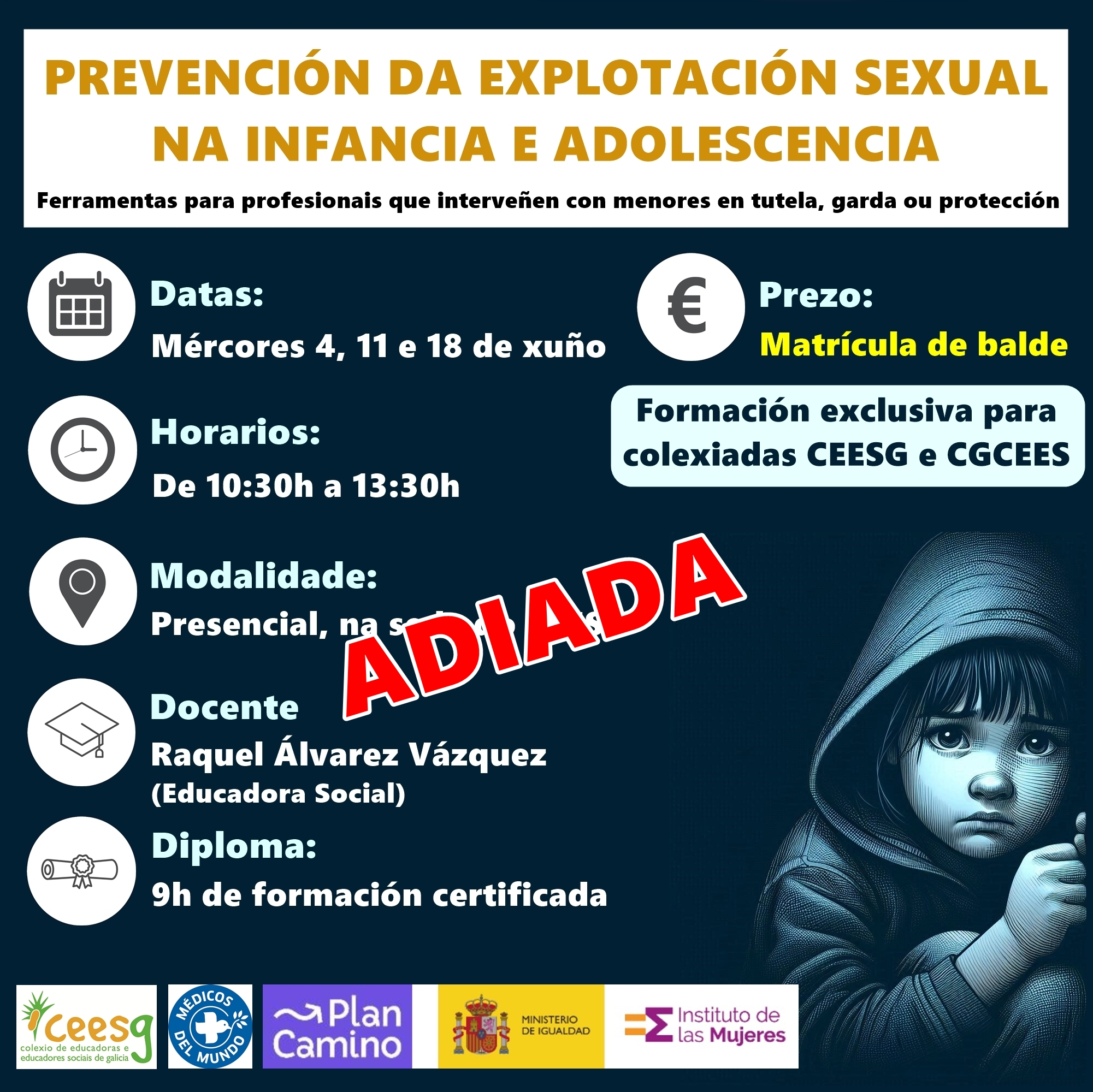 Prevención da explotación sexual na infancia e adolescencia