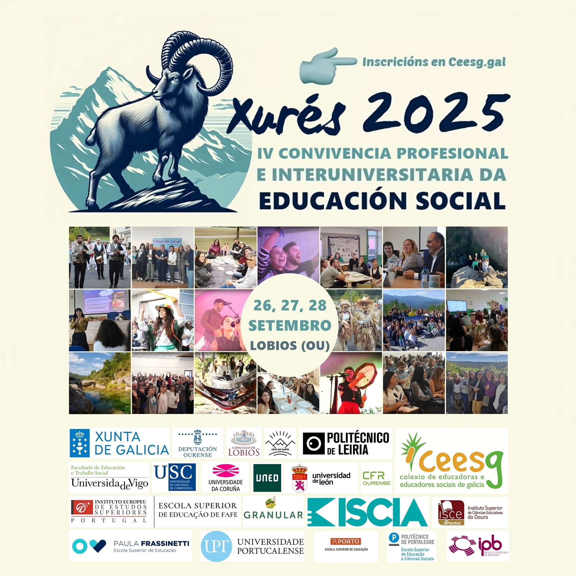 IV Convivencia Profesional e Interuniversitaria da Educación Social