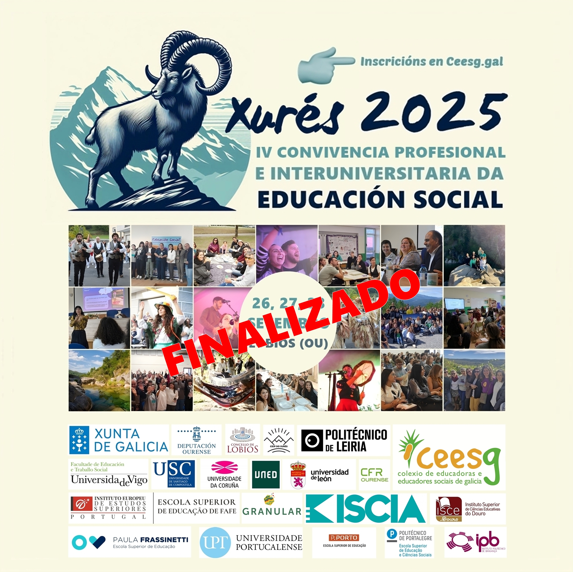 IV Convivencia Profesional e Interuniversitaria da Educación Social
